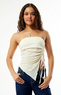 Your Favorite Alex Strapless Embroidered Tube Top