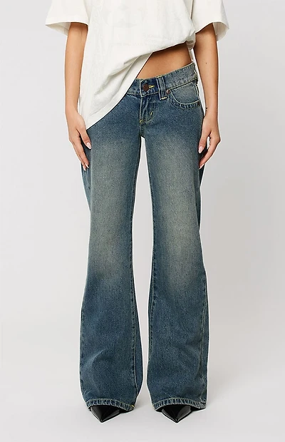 ABRAND Ava 00 Low Rise Flare Jeans