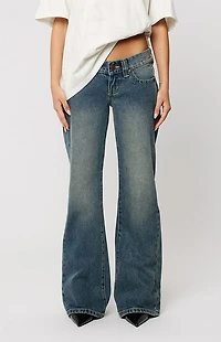 ABRAND Ava 00 Low Rise Flare Jeans