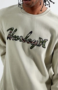 Hurley Forest Camo Crew Neck Sweatshirt