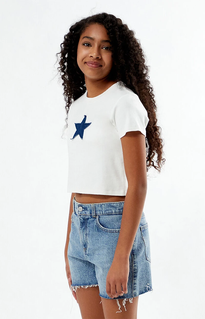 Pacsun Kids Star Patch Skimmer T-Shirt
