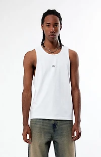 Pacsun NY Script Embroidered Ribbed Muscle Tank Top