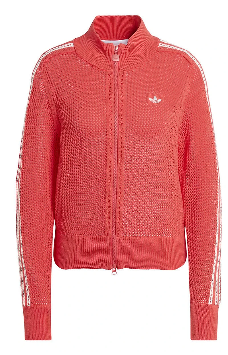 adidas Crochet Track Jacket