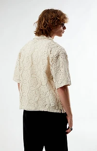 FIELD OF STUDY by Pacsun Floral Yucca Camp Shirt
