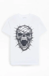 Barbed Wire Skull T-Shirt