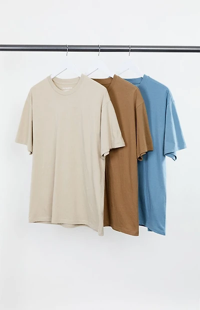 PS Basics 3 Pack Reese Solid Color T-Shirts