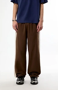 Pacsun Brown Brodie Baggy Track Pants