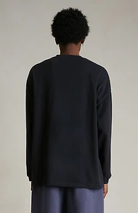 Fear of God ESSENTIALS Black Heavy Long Sleeve T-Shirt