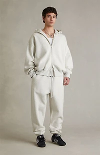 Fear of God ESSENTIALS Oatmeal Heather Signature Classic Sweatpants