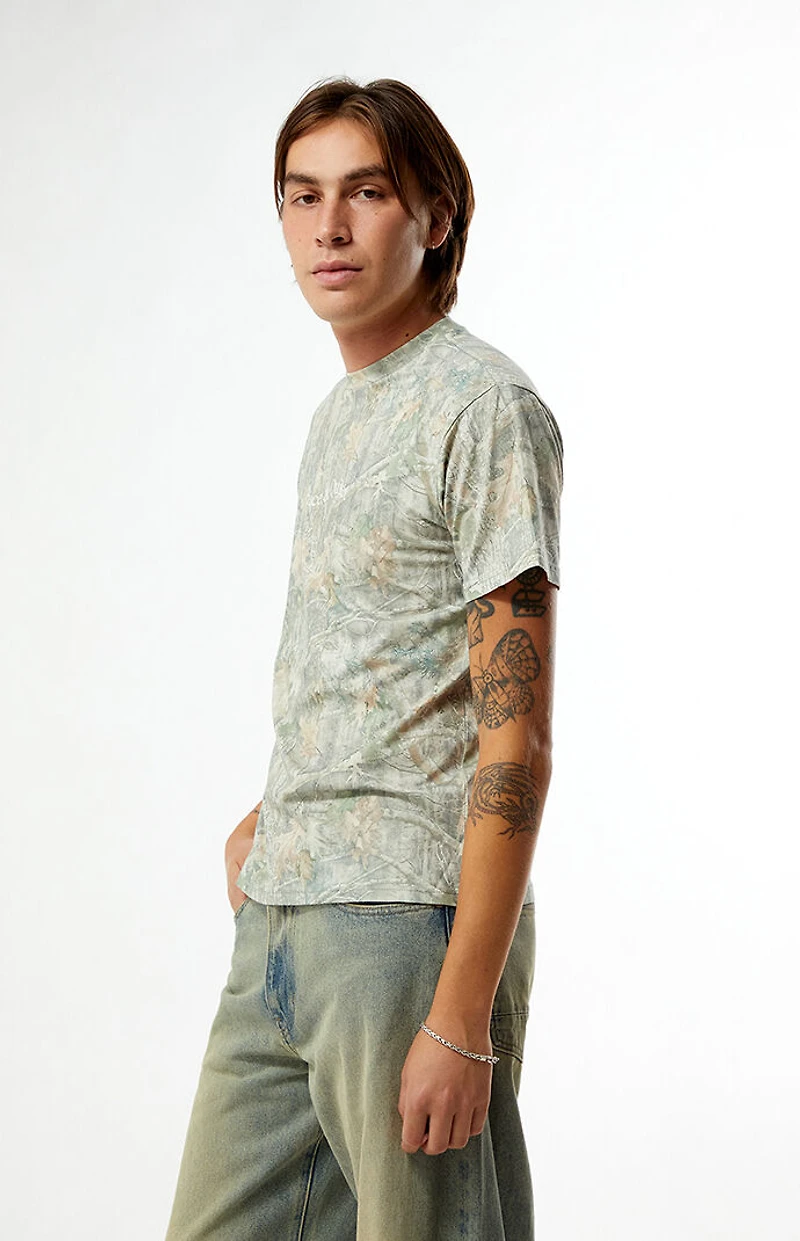 MUSEUM OF PEACE & QUIET Wordmark Camo T-Shirt