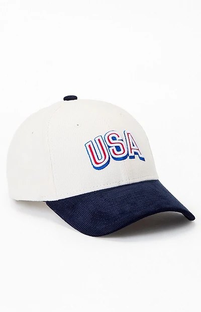 FIFA Two Tone USA Corduroy Dad Hat