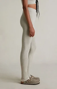 Fear of God ESSENTIALS Women's Timber High Power Ribbed Knit Leggings
