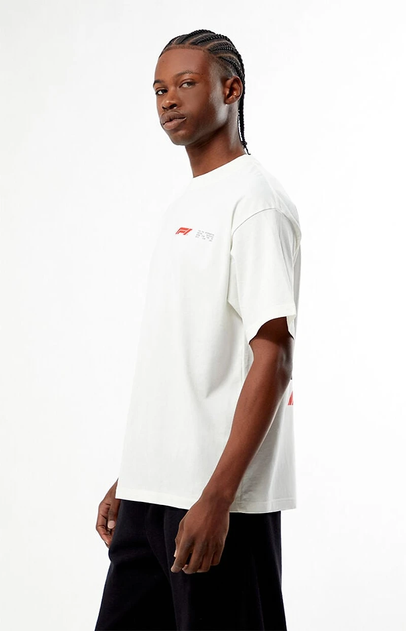 Formula 1 x Pacsun Ghost Grid T-Shirt