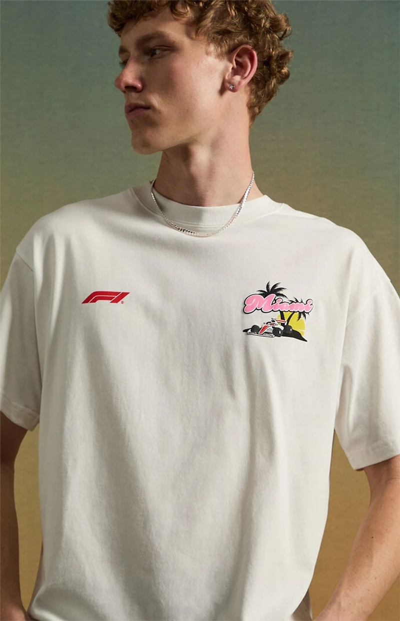 Formula 1 x Pacsun Miami Vacation T-Shirt