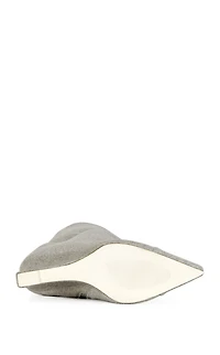 AZALEA WANG Women's Kenya Grey Wedge Boots