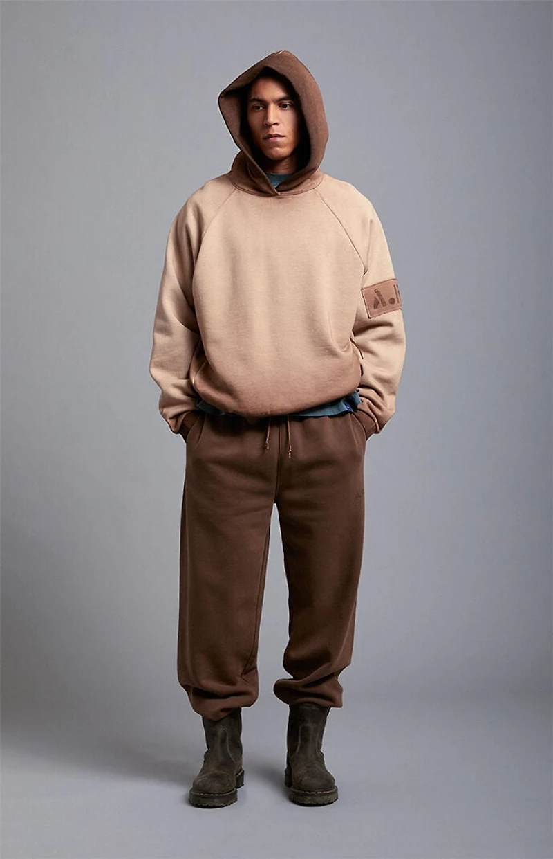 A.R.C. Brown Heavyweight Fleece Jogger Sweatpants