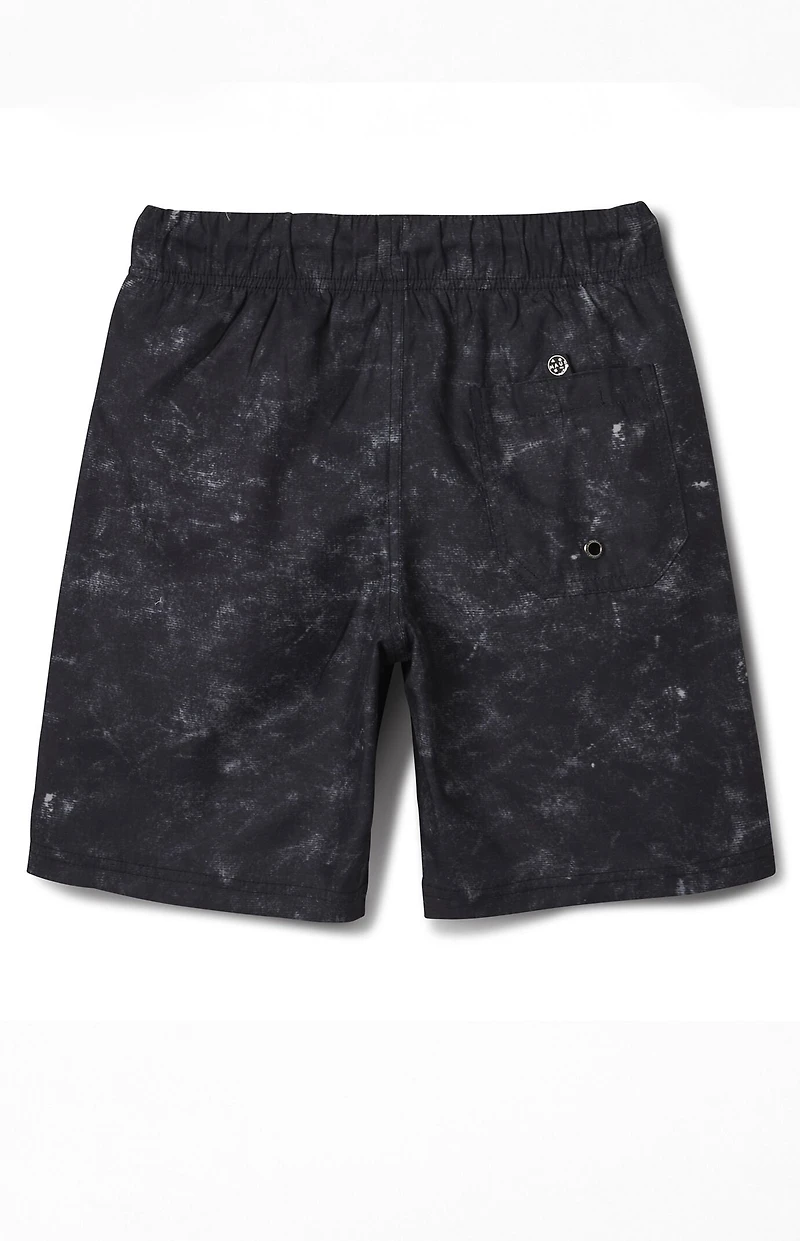 Maui & Sons Kids Straight Shark Pool Shorts