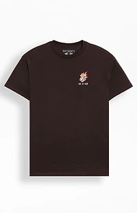 Riot Society No Luck Dice Embroidered T-Shirt