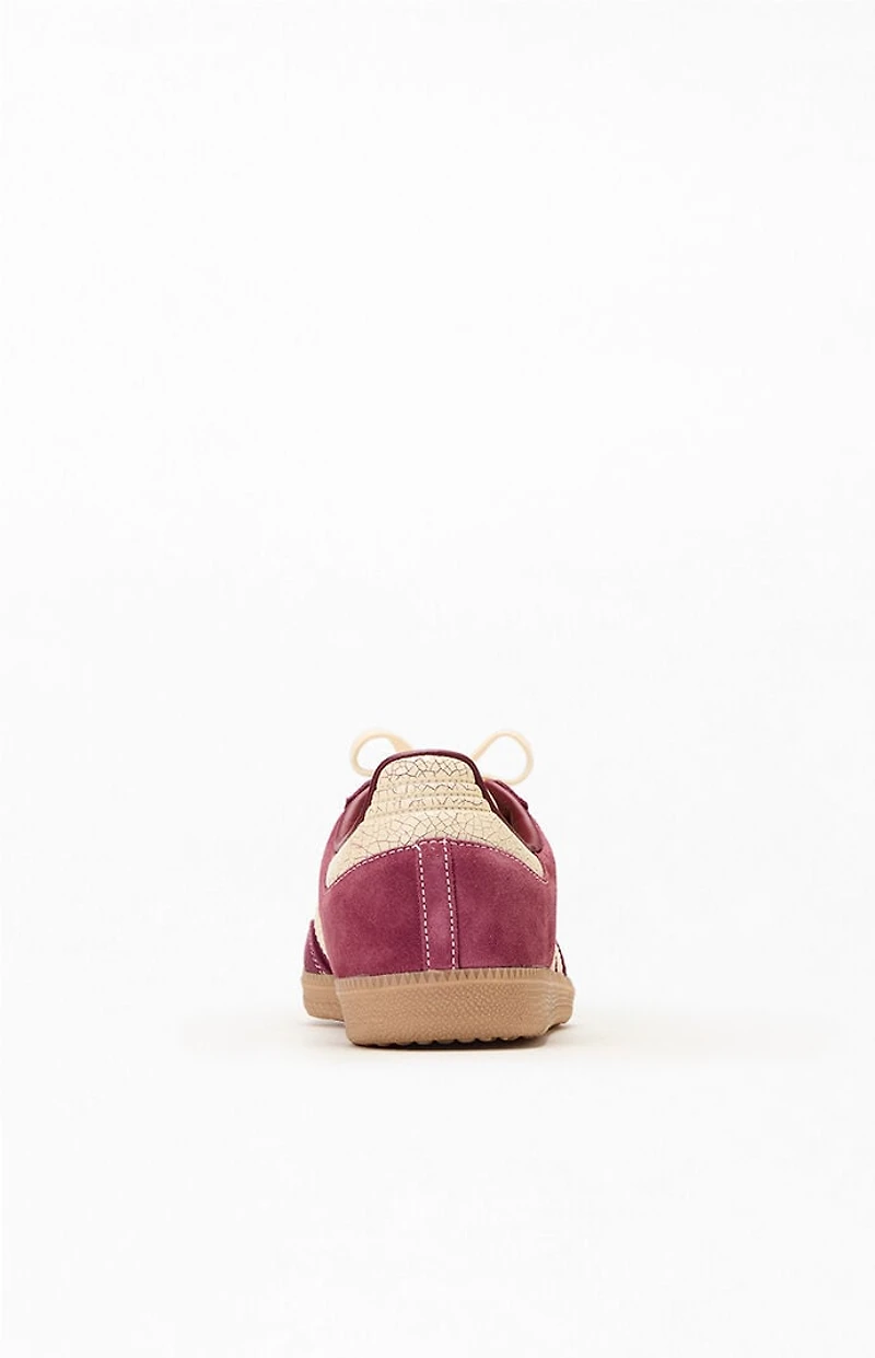 adidas Red & White Samba OG Shoes