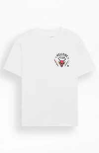 Netflix x Stranger Things Hellfire Club Cropped T-Shirt