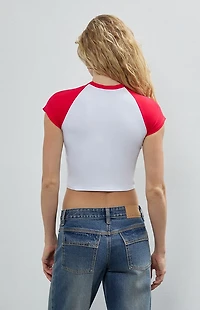 HYPE & VICE USA Homerun Cropped T-Shirt
