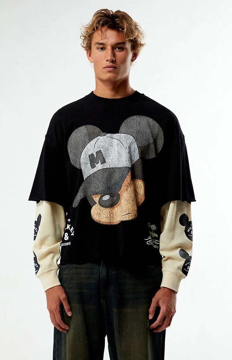 Civil x Mickey Mouse 2fer Long Sleeve T-Shirt