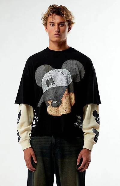 Civil x Mickey Mouse 2fer Long Sleeve T-Shirt