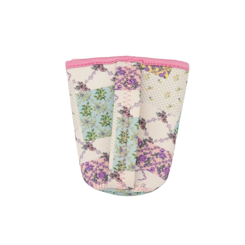 Floral Patchwork Drink Sleeve