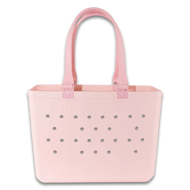 Large Tote Bag in Coral