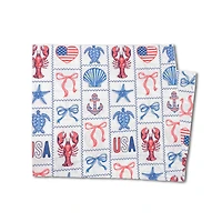 Lobster Patches Printed Oversized Quick Dry Towel