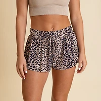 Women's Leopard Flyaway Shorts