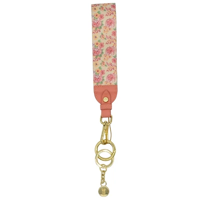Light Bloom Patterned Key Fob
