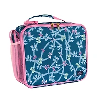 Printed Lunchbox in Navy Ribbons