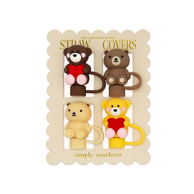 Bear Straw Topper Set