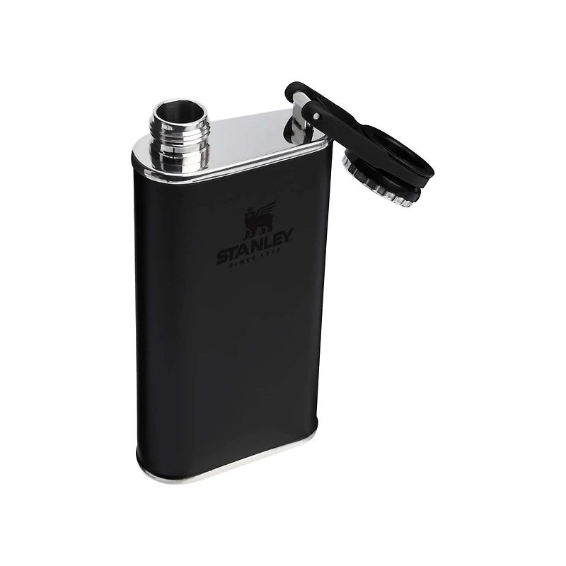 The Easy Fill Flask in Black