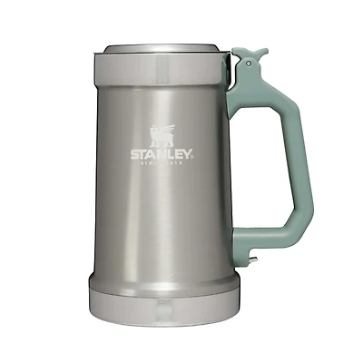 The Bottle Opener Stein in Stainless Steel Shale