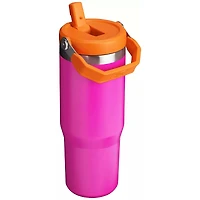 The 30oz IceFlow Flip Straw Tumbler in Vivid Violet