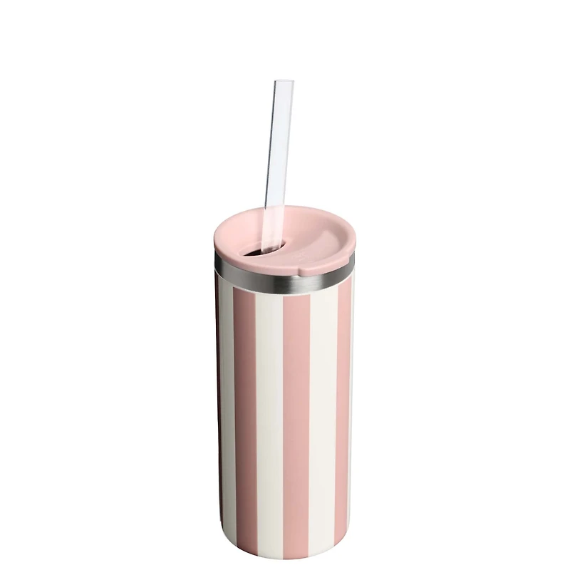 The 10oz Everyday Slim Can Cooler Cup In Peach Whip Cabana