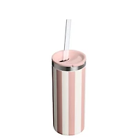 The 10oz Everyday Slim Can Cooler Cup In Peach Whip Cabana