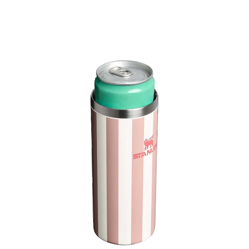 The 10oz Everyday Slim Can Cooler Cup In Peach Whip Cabana