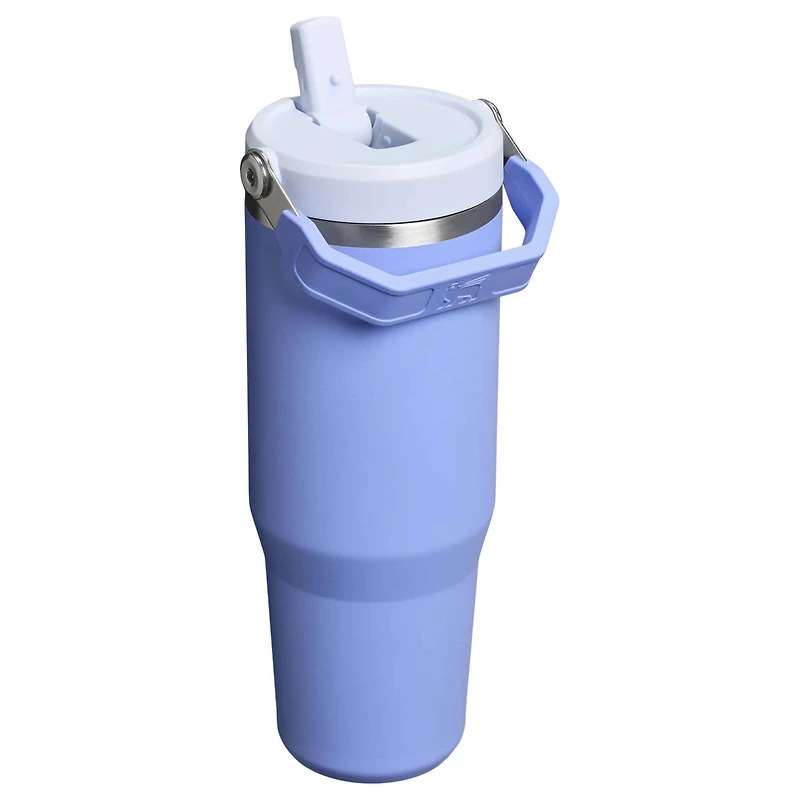 The 30oz IceFlow Flip Straw Tumbler in Hydrangea