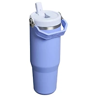 The 30oz IceFlow Flip Straw Tumbler in Hydrangea