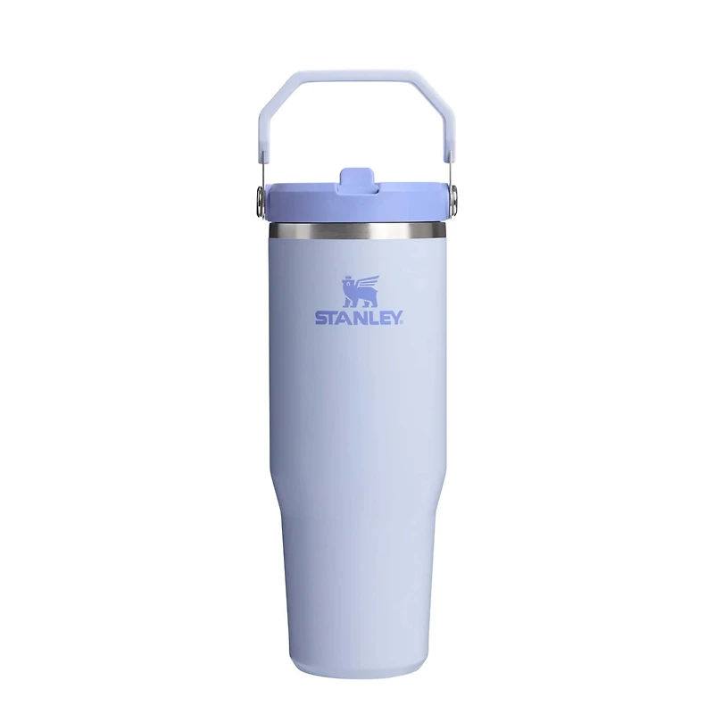 The 30oz IceFlow Flip Straw Tumbler in Dew Drop
