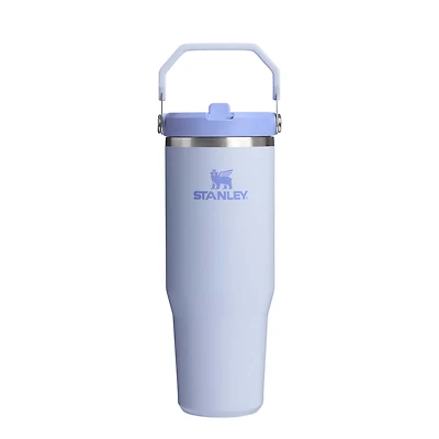 The 30oz IceFlow Flip Straw Tumbler in Dew Drop