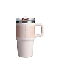 The 20oz Quencher ProTour Flip Straw Tumbler in Rose Quartz Fade