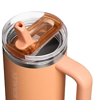 The 30oz Quencher ProTour Flip Straw Tumbler in Apricot