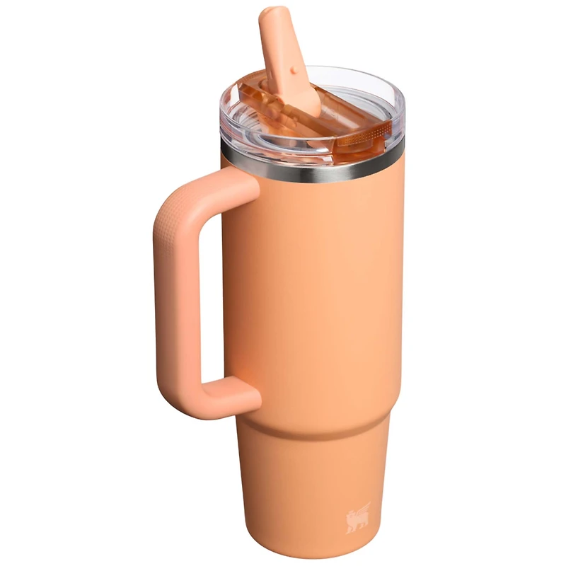 The 30oz Quencher ProTour Flip Straw Tumbler in Apricot