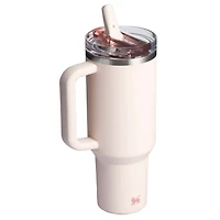 The Quencher 40oz ProTour Flip Straw Tumbler in Rose Quartz