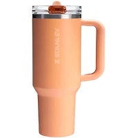 The 40oz Quencher ProTour Flip Straw Tumbler in Apricot