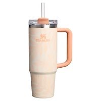 The 30oz Quencher H2.0 Flowstate Tumbler in Apricot Palms